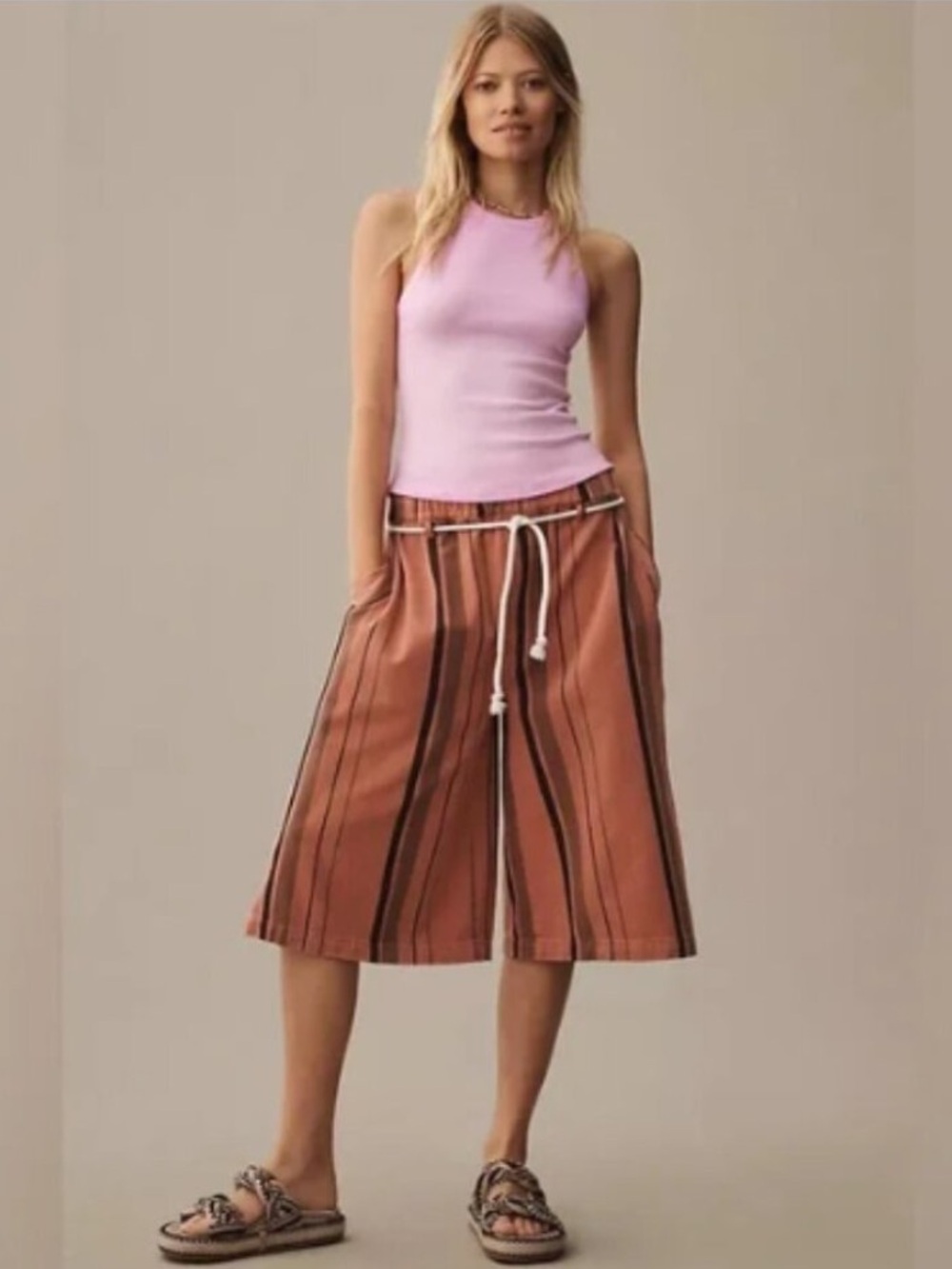 Anthropology Pilcro shorts
